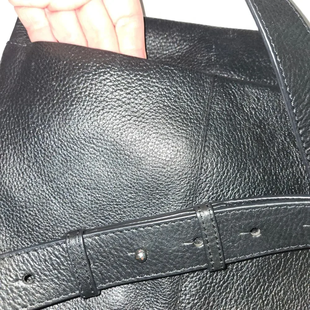 Radley London Wilton Way Black Pebble Leather Crossbody Bag Scottie Dog
